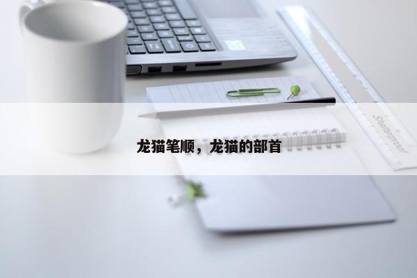 龙猫笔顺，龙猫的部首