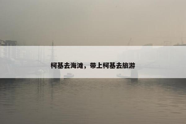 柯基去海滩，带上柯基去旅游