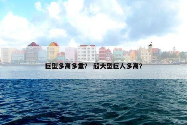 巨型多高多重？ 超大型巨人多高？