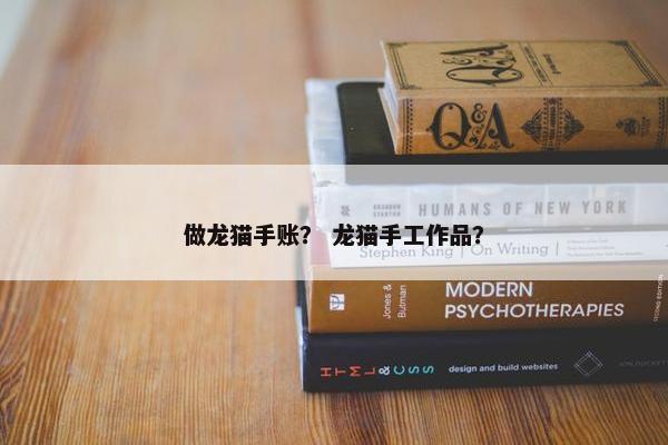 做龙猫手账？ 龙猫手工作品？
