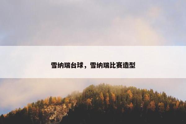雪纳瑞台球，雪纳瑞比赛造型