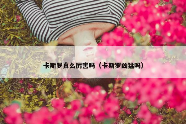 卡斯罗真么厉害吗（卡斯罗凶猛吗）