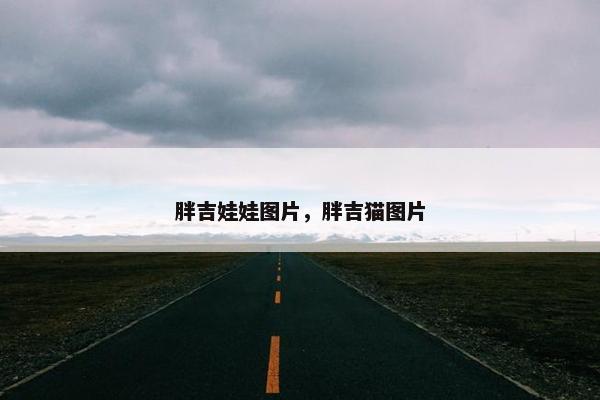 胖吉娃娃图片，胖吉猫图片