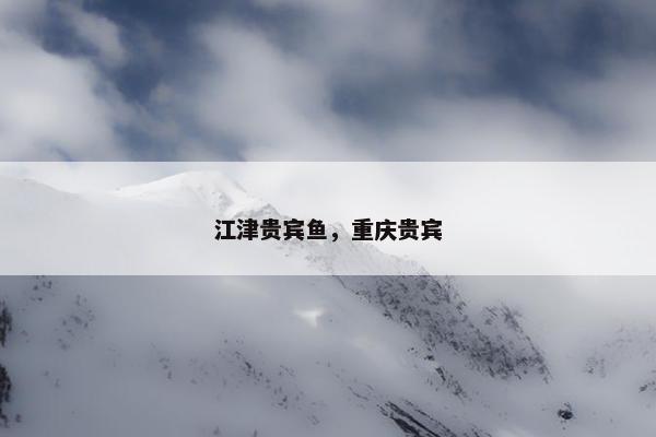 江津贵宾鱼，重庆贵宾