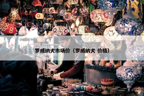 罗威纳犬市场价（罗威纳犬 价格）