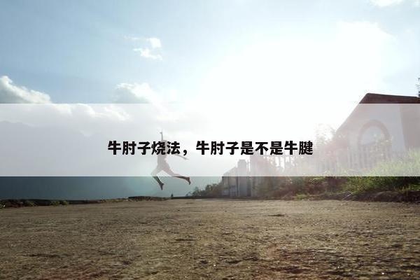 牛肘子烧法，牛肘子是不是牛腱