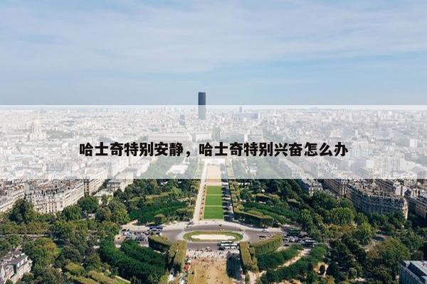 哈士奇特别安静，哈士奇特别兴奋怎么办