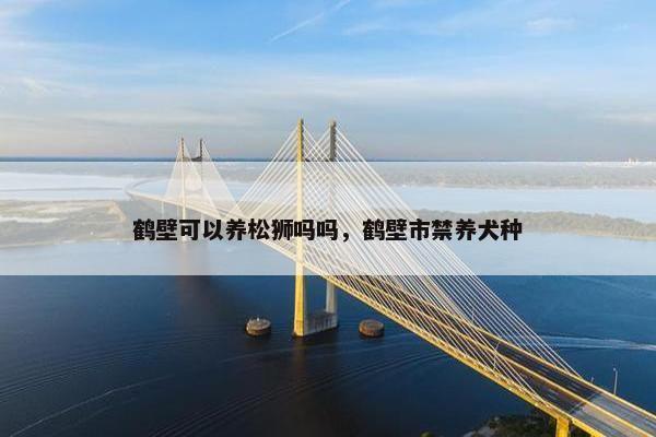 鹤壁可以养松狮吗吗，鹤壁市禁养犬种