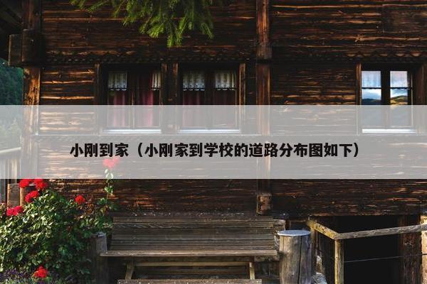 小刚到家（小刚家到学校的道路分布图如下）