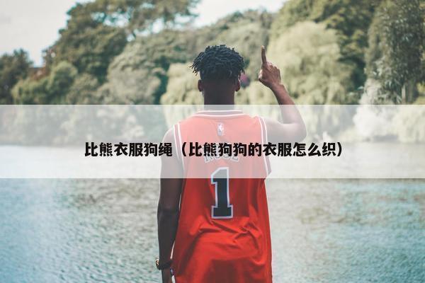 比熊衣服狗绳（比熊狗狗的衣服怎么织）