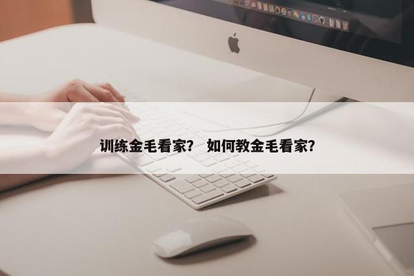 训练金毛看家？ 如何教金毛看家？