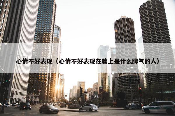 心情不好表现（心情不好表现在脸上是什么脾气的人）