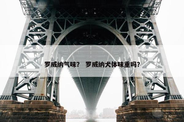 罗威纳气味？ 罗威纳犬体味重吗？