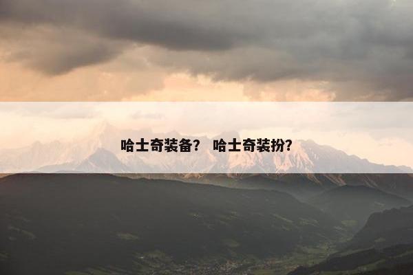 哈士奇装备？ 哈士奇装扮？