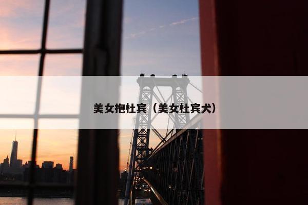美女抱杜宾（美女杜宾犬）
