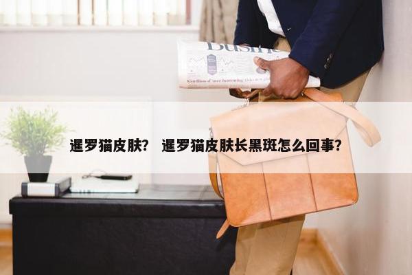 暹罗猫皮肤？ 暹罗猫皮肤长黑斑怎么回事？