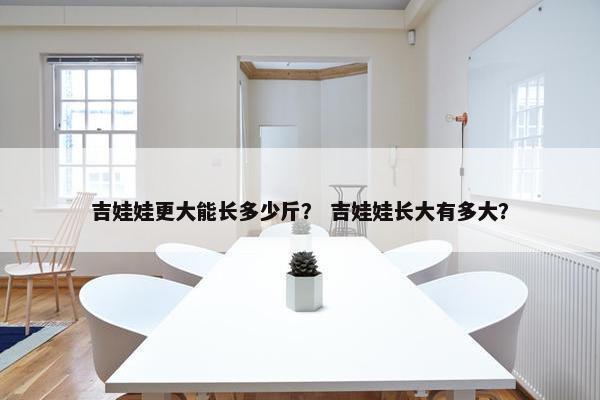 吉娃娃更大能长多少斤？ 吉娃娃长大有多大？