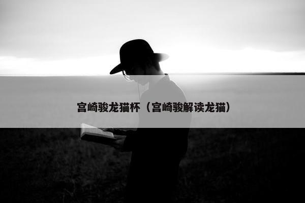 宫崎骏龙猫杯（宫崎骏解读龙猫）