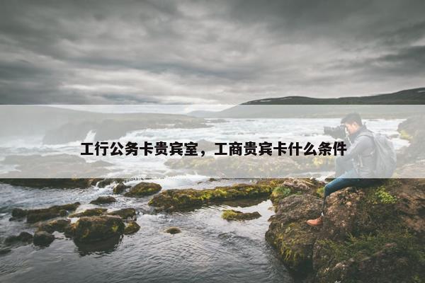 工行公务卡贵宾室,工商贵宾卡什么条件