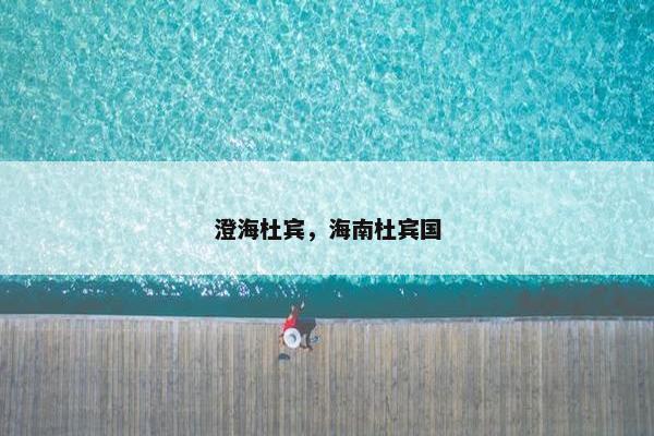 澄海杜宾,海南杜宾国