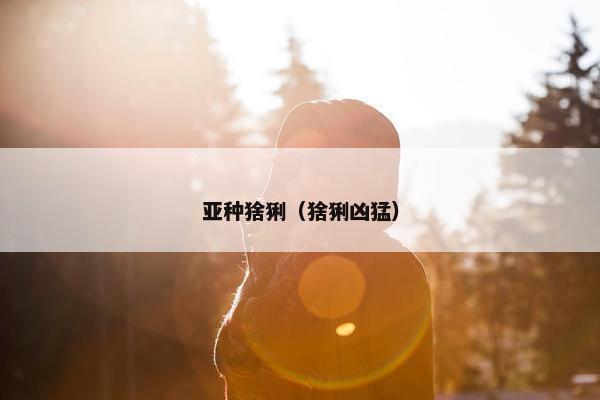 亚种猞猁(猞猁凶猛)