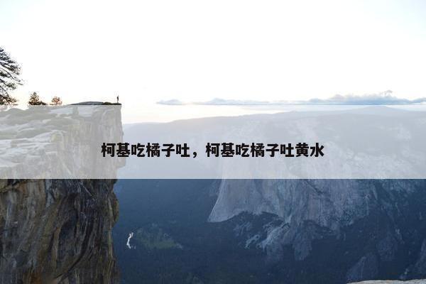 柯基吃橘子吐,柯基吃橘子吐黄水