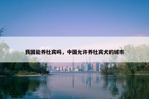 我国能养杜宾吗，中国允许养杜宾犬的城市