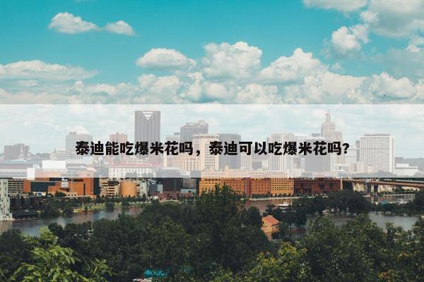 泰迪能吃爆米花吗，泰迪可以吃爆米花吗?