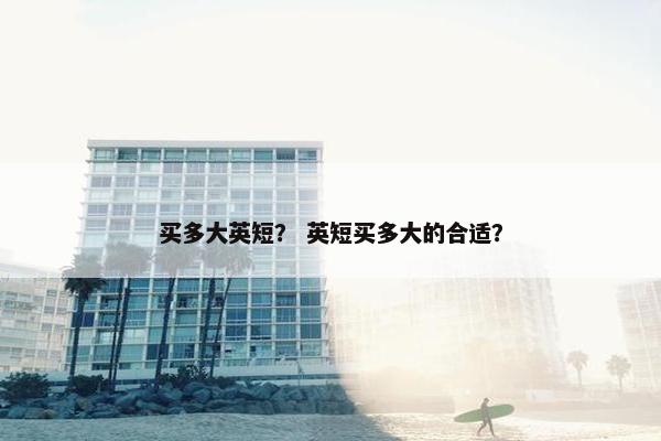 买多大英短？ 英短买多大的合适？
