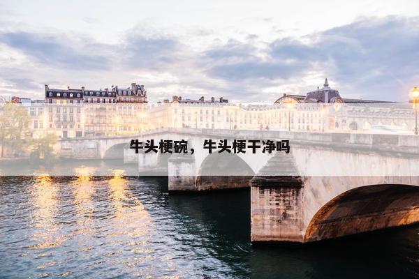 牛头梗碗，牛头梗干净吗