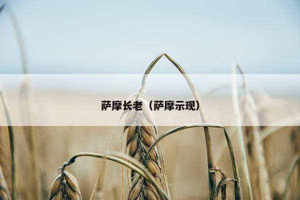 萨摩长老（萨摩示现）