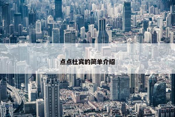 点点杜宾的简单介绍